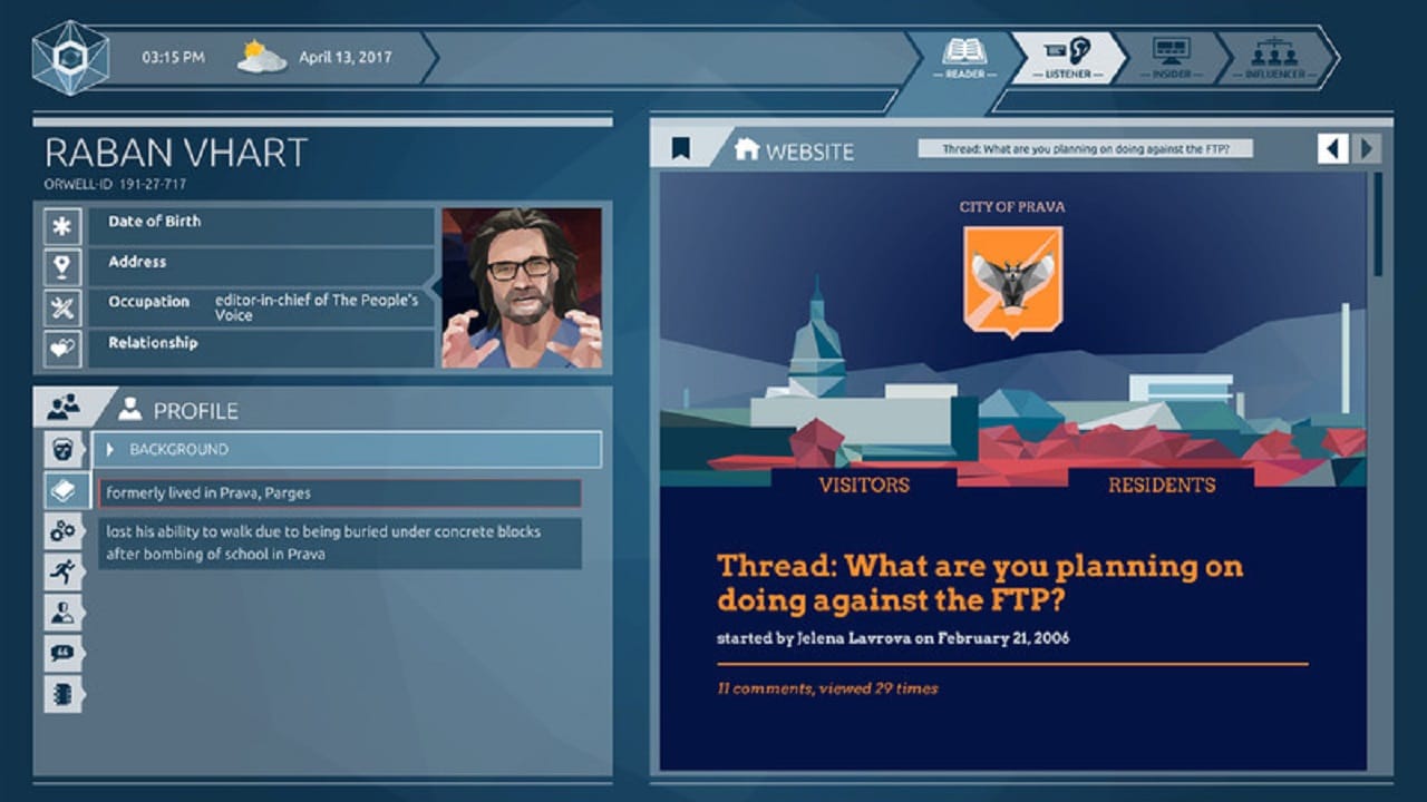 Orwell: Ignorance is Strength screenshot 3