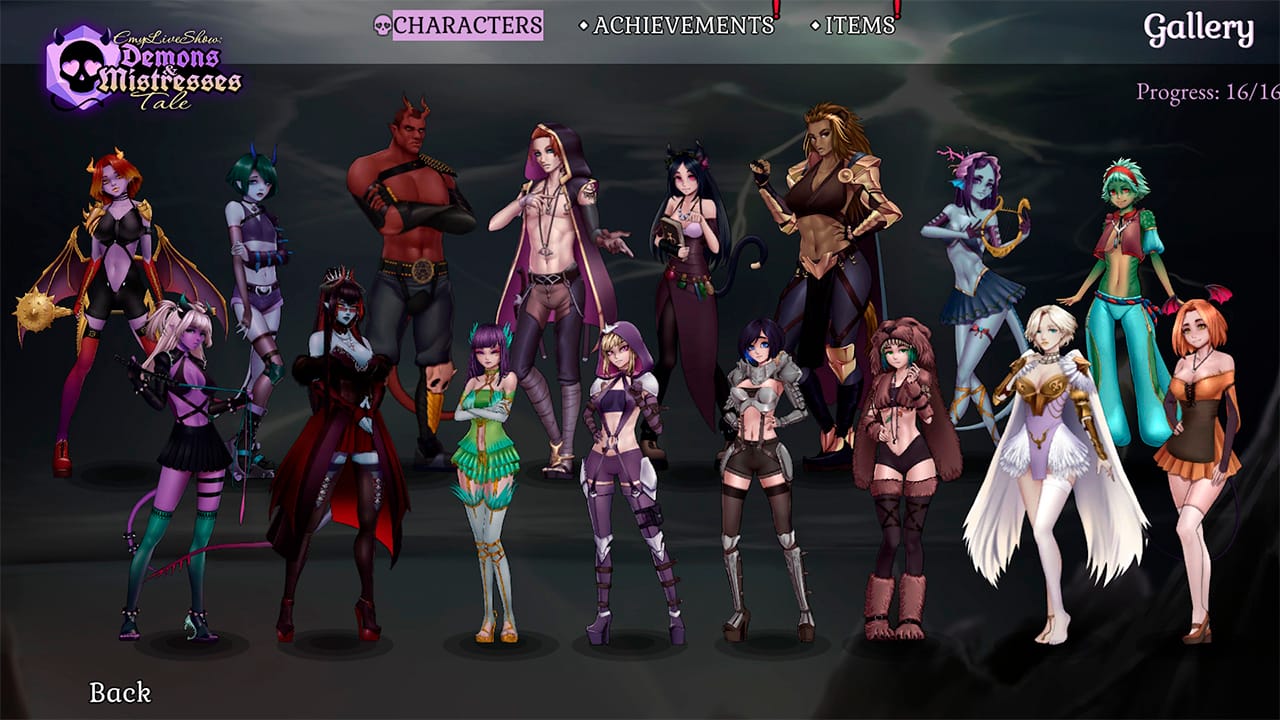 EmyLiveShow: Demons and Mistresses Tale screenshot 2