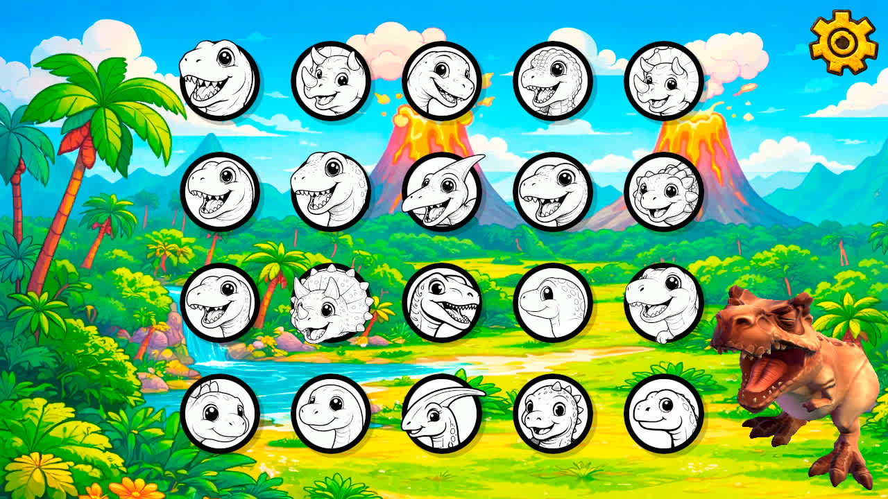 Animal Coloring Books for Kids & Toddlers - Dinosaurs screenshot 2