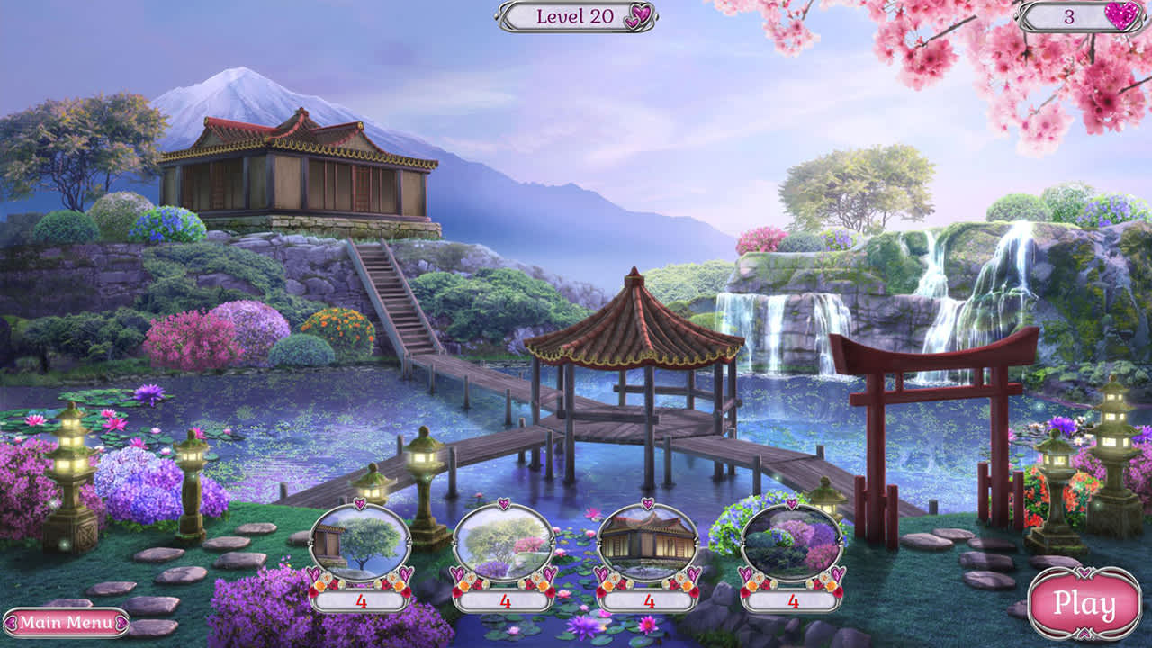 Jewel Match Solitaire L'Amour screenshot 2
