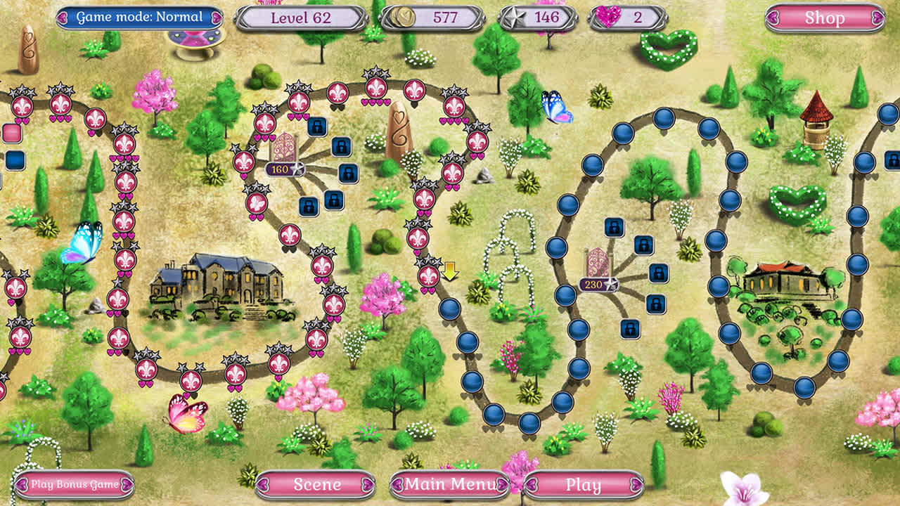 Jewel Match Solitaire L'Amour screenshot 3
