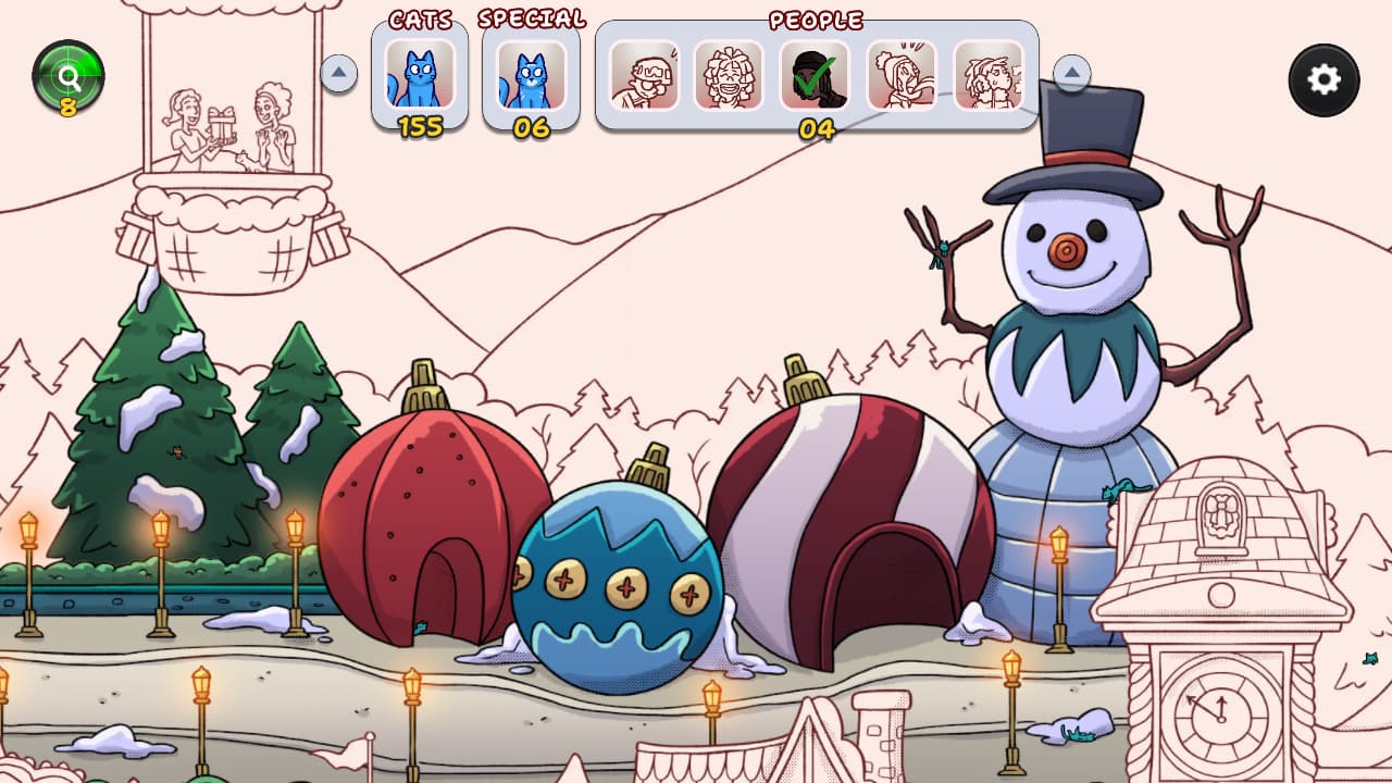Hidden Cats in Christmas screenshot 1