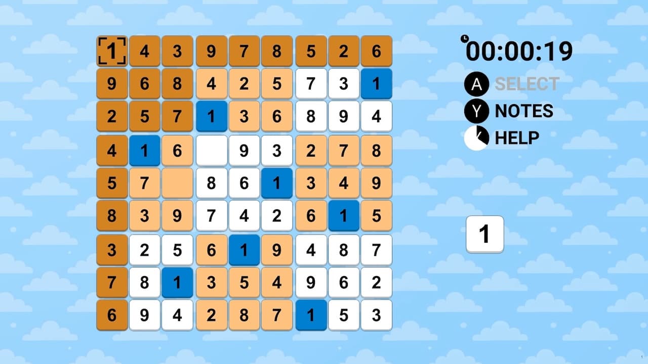 Sudoku screenshot 2