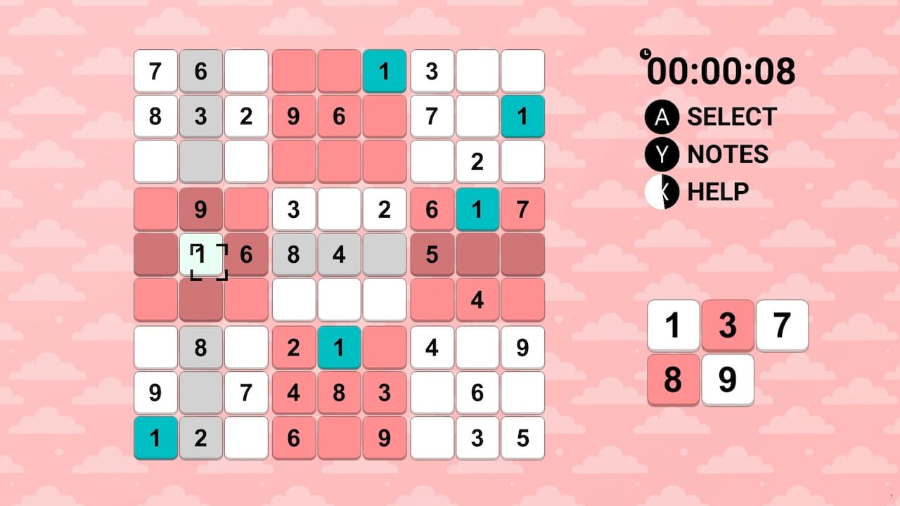 Sudoku screenshot 3