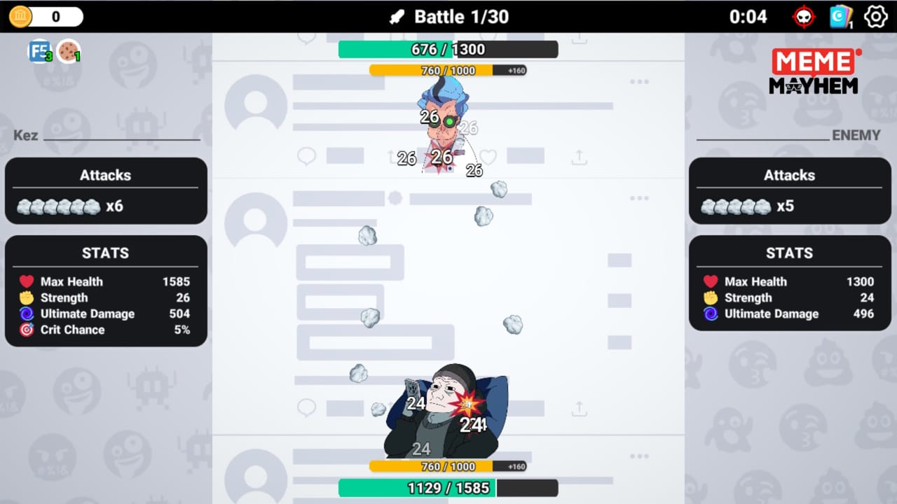 Meme Mayhem screenshot 1