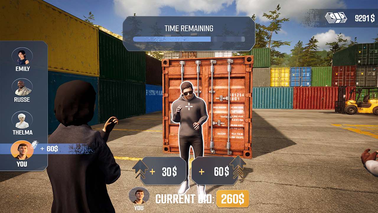 Storage Hunter Bid War Simulator screenshot 1