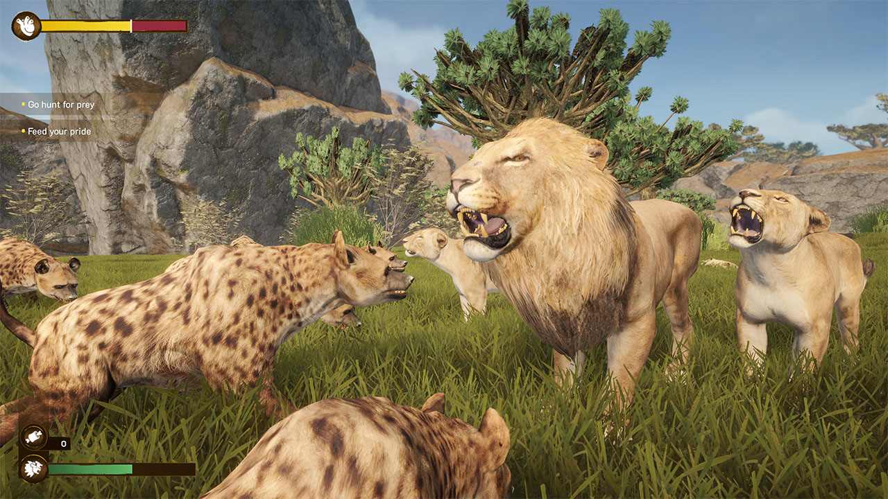 Lion Simulator RPG: Animal Battle Survival screenshot 1