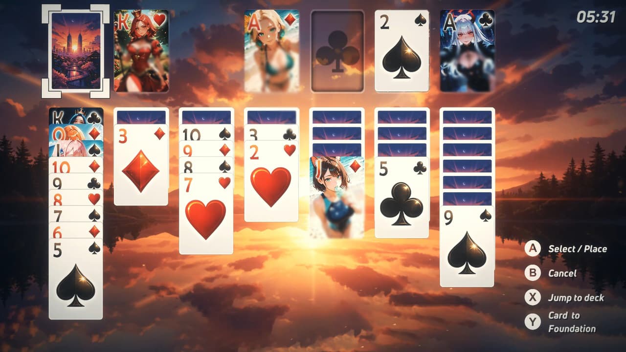 Solitaire Legends – Sakura Dreams screenshot 2
