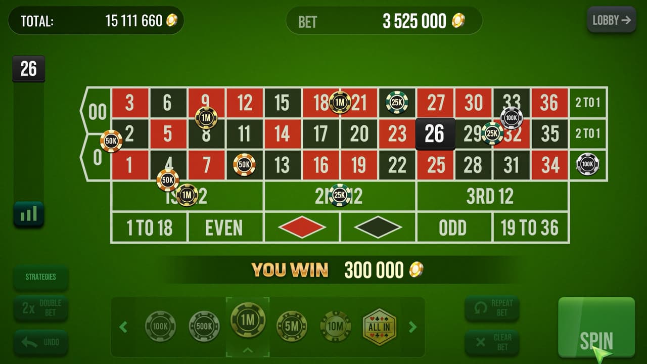 Grand Vegas Casino screenshot 1