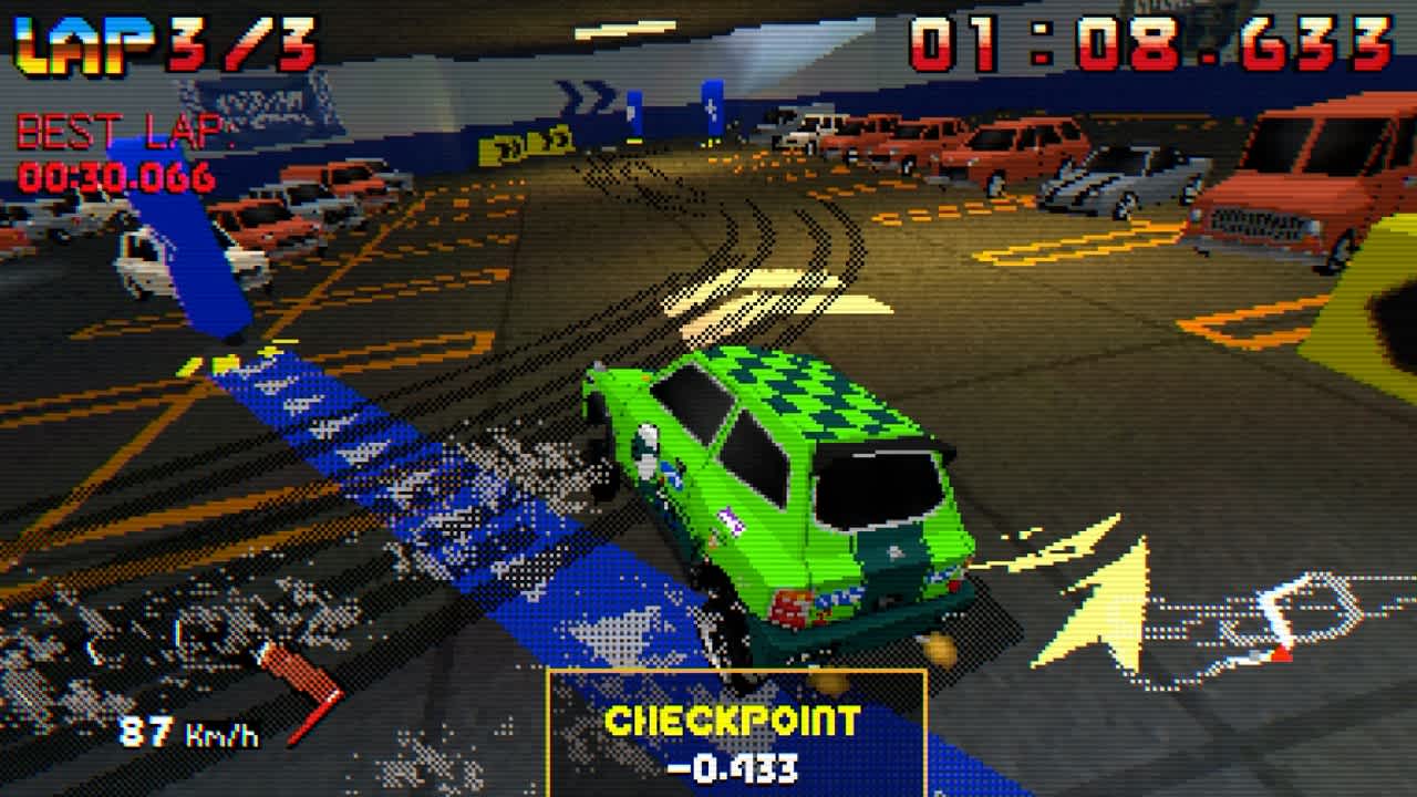 Parking Garage Rally Circuit screenshot 1