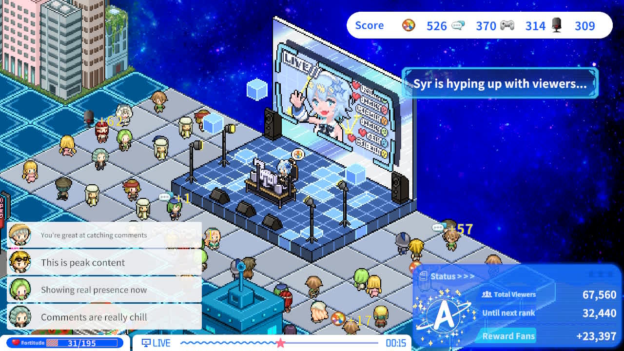 Syr and The Stars' Revival screenshot 2