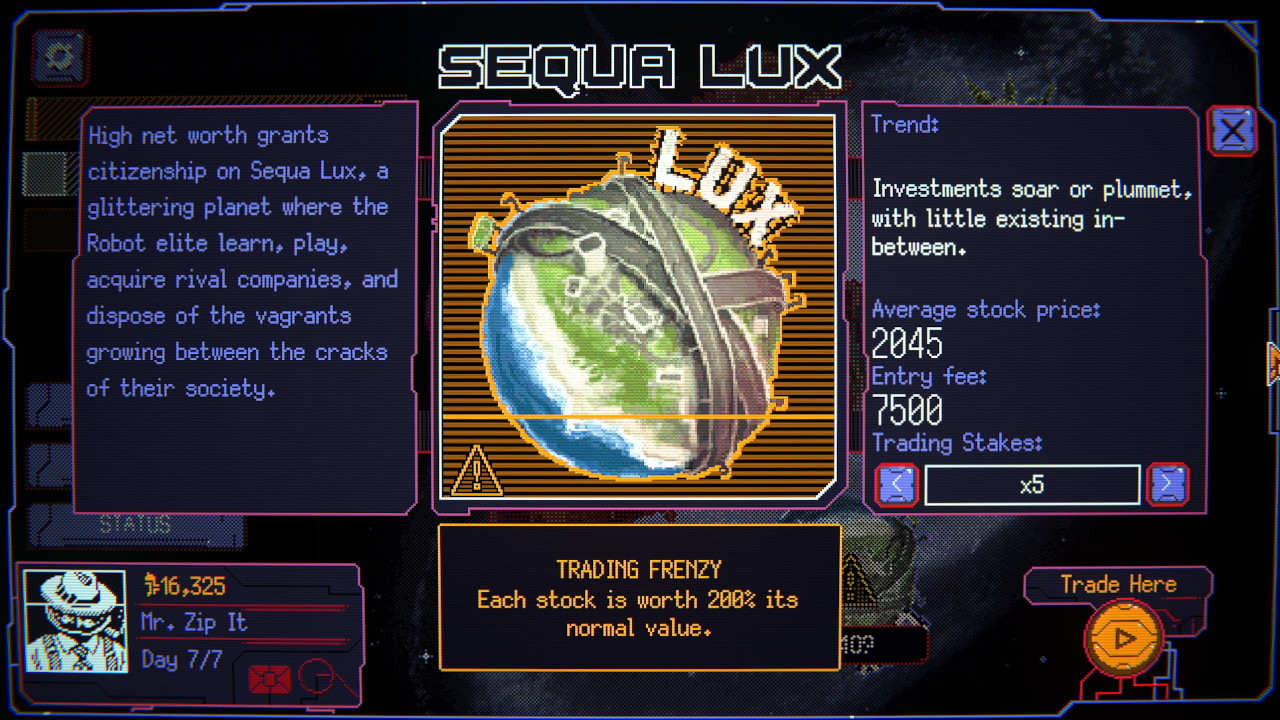 Space Warlord Baby Trading Simulator screenshot 4