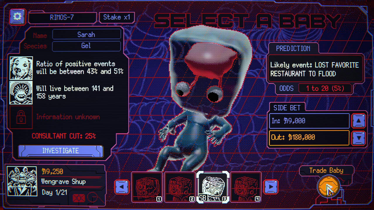 Space Warlord Baby Trading Simulator screenshot 1