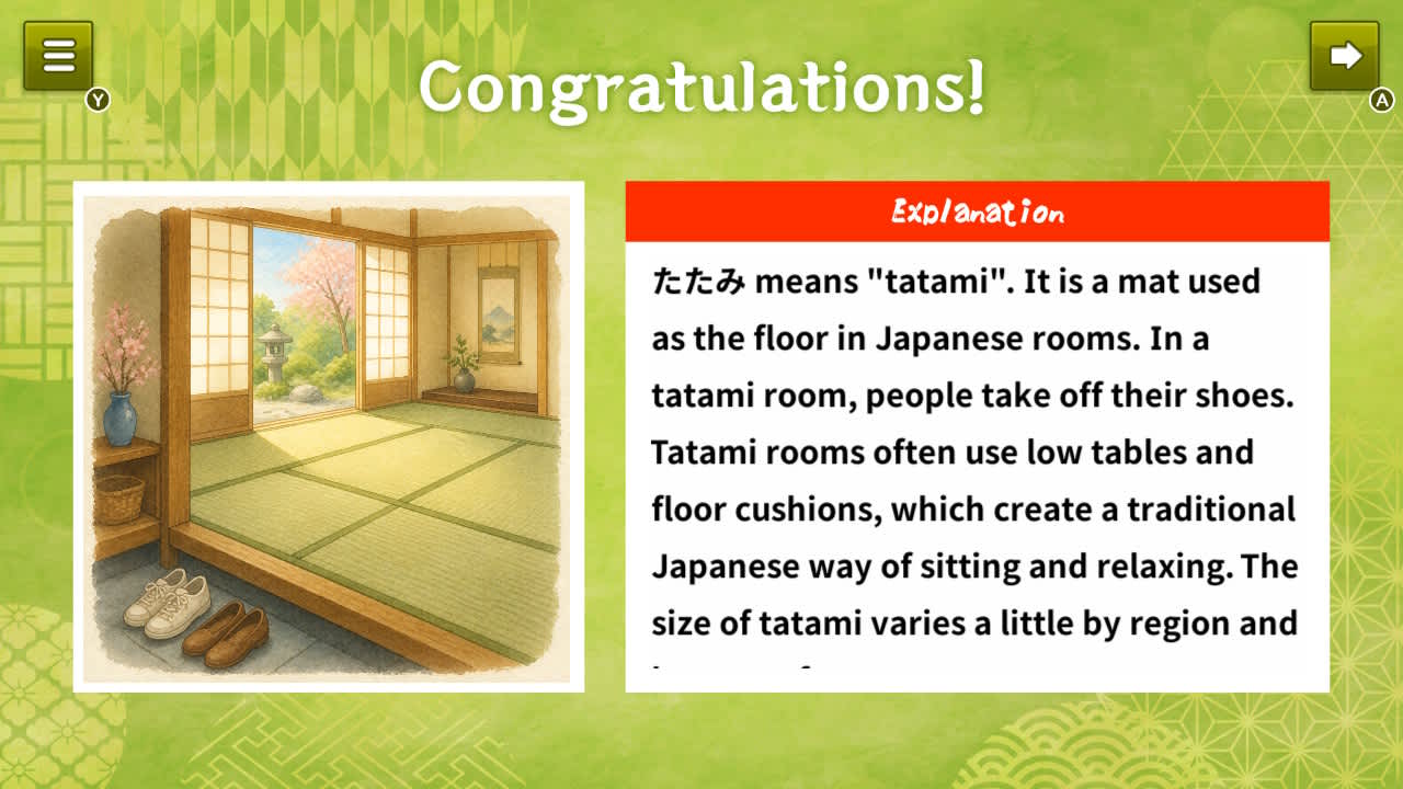 HIRAGANA Word Challenge screenshot 2
