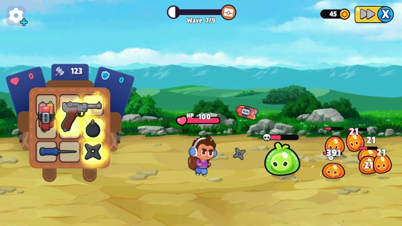 Bag Fight: Gem Satchel Edition screenshot 1