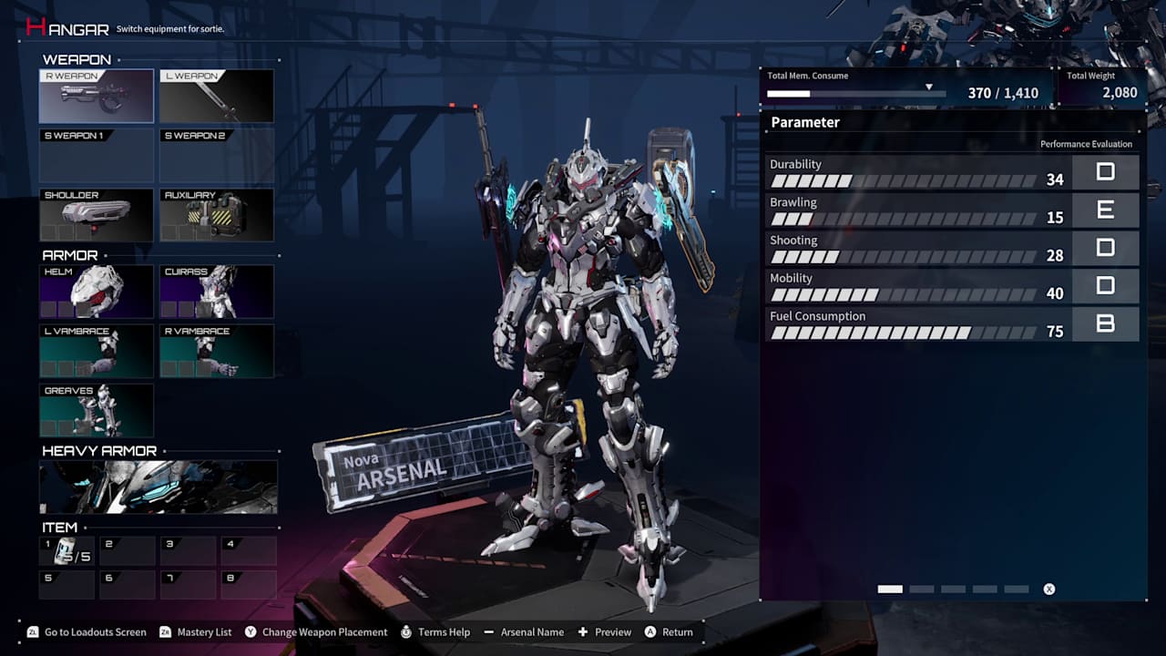 Daemon X Machina: Titanic Scion screenshot 3