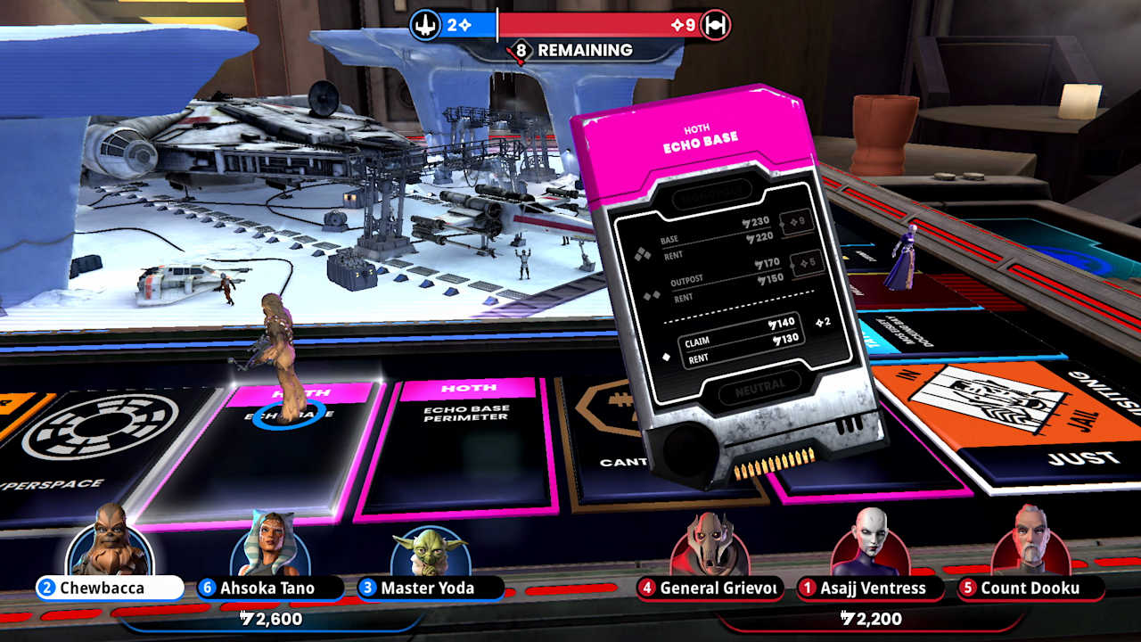 Monopoly: Star Wars™ Heroes vs. Villains screenshot 3