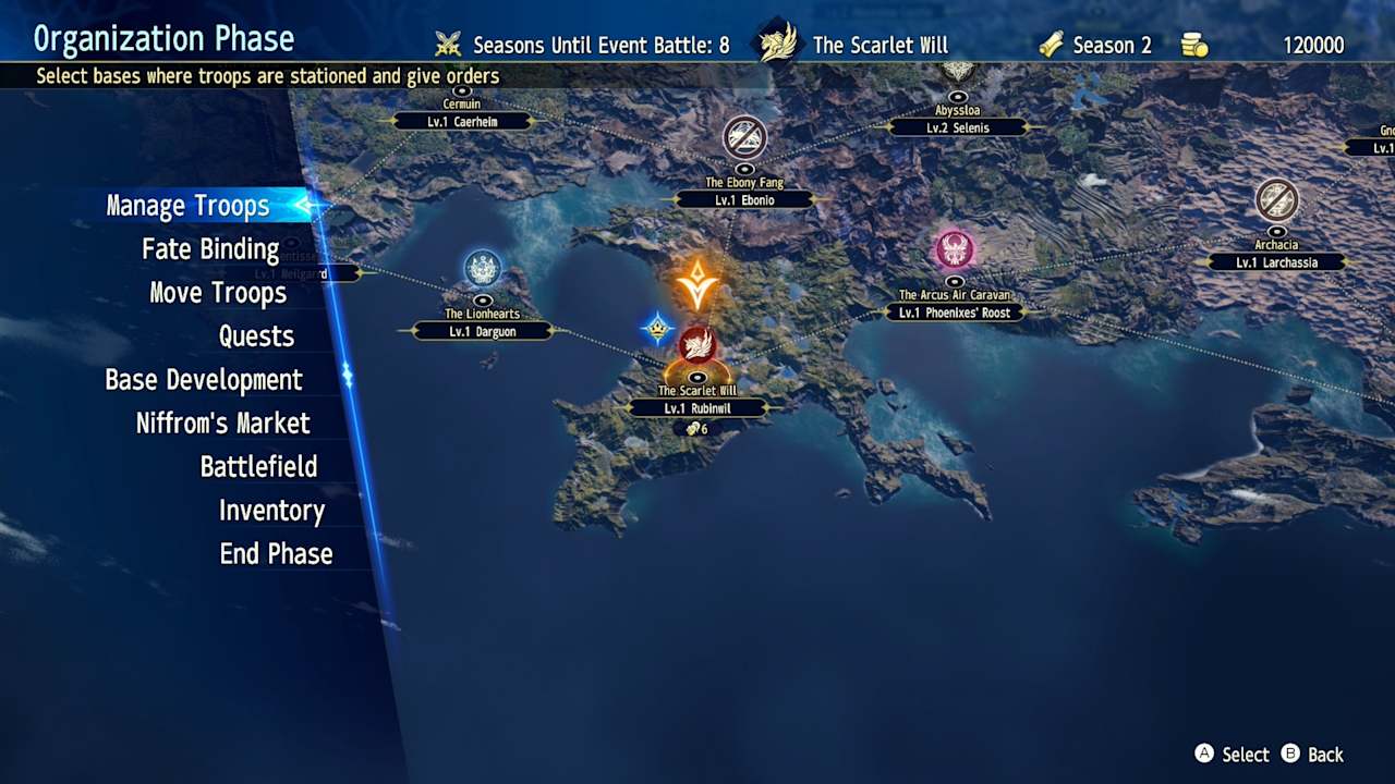 BRIGANDINE ABYSS screenshot 1