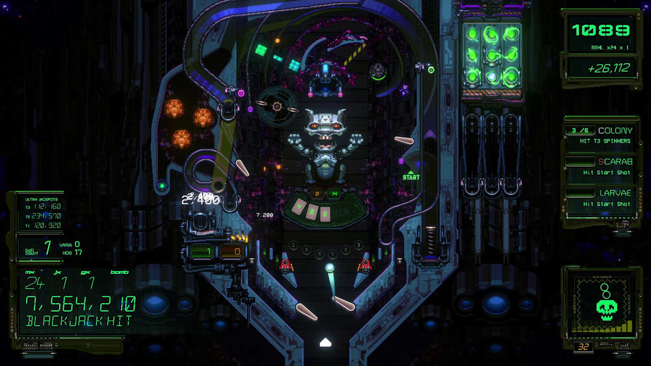 XENOTILT: HOSTILE PINBALL ACTION screenshot 2