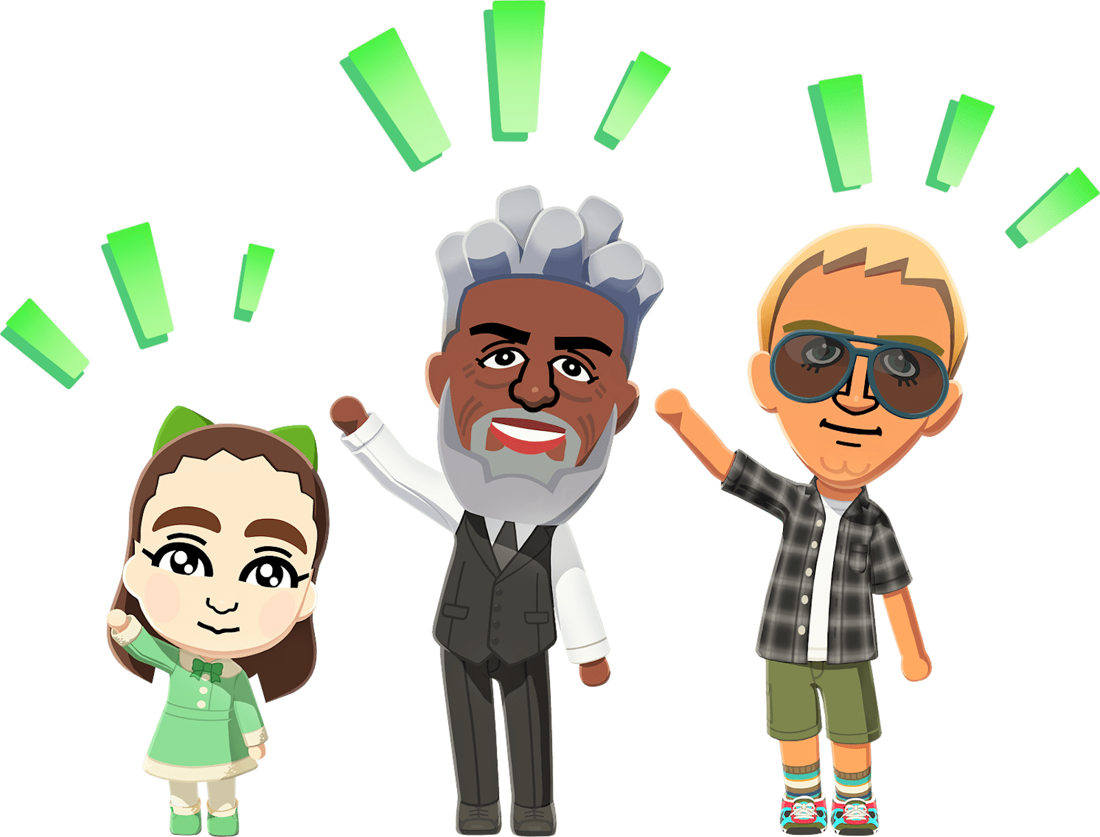 Galeria mieszkańców Mii z Tomodachi Life: Une vie de rêve