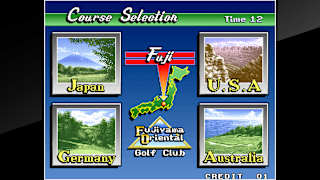 ACA NEOGEO BIG TOURNAMENT GOLF screenshot 2