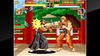 ACA NEOGEO ART OF FIGHTING screenshot 1