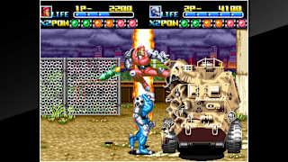 ACA NEOGEO ROBO ARMY screenshot 2