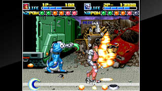 ACA NEOGEO ROBO ARMY screenshot 4