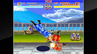 ACA NEOGEO WORLD HEROES screenshot 1