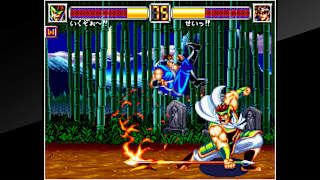 ACA NEOGEO WORLD HEROES 2 JET screenshot 1