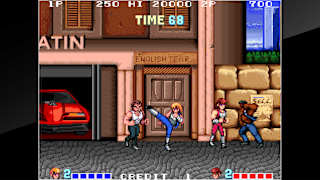 Arcade Archives DOUBLE DRAGON screenshot 1