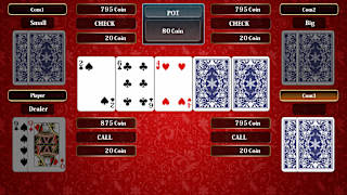 THE Card: Poker, Texas hold 'em, Blackjack and Page One screenshot 2