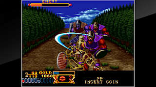 ACA NEOGEO CROSSED SWORDS screenshot 1