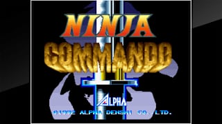 ACA NEOGEO NINJA COMMANDO screenshot 1