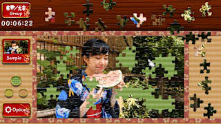 Animated Jigsaws: Japanese Women screenshot 1