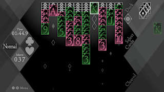 Spider Solitaire BLACK screenshot 4