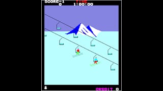 Arcade Archives ALPINE SKI screenshot 1