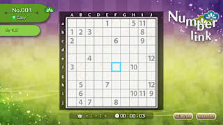 Puzzle by Nikoli S Numberlink screenshot 1