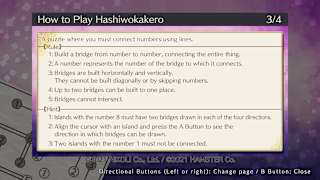 Puzzle by Nikoli S Hashiwokakero screenshot 4