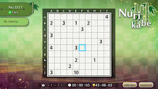 Puzzle by Nikoli S Nurikabe screenshot 1