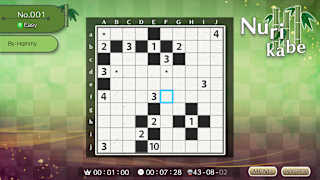 Puzzle by Nikoli S Nurikabe screenshot 2