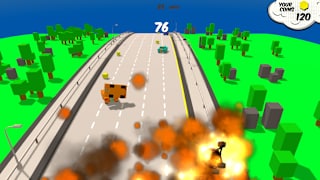 Rally Road - Crashy Car Racing screenshot 2