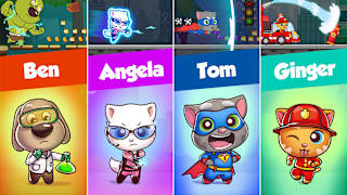 Talking Tom Candy Run screenshot 4