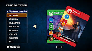 The Dresden Files Cooperative Card Game screenshot 1