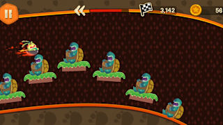 Rocket Rabbit - Coin Race screenshot 4