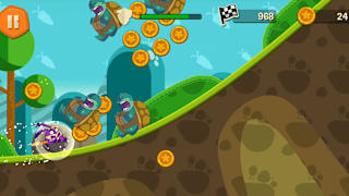 Rocket Rabbit - Coin Race screenshot 3