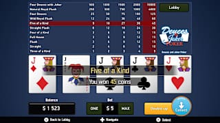 Video Poker Collection screenshot 2
