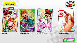 Comic Coloring Book screenshot 1