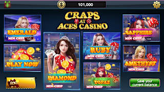 Craps at Aces Casino screenshot 2