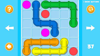 Connect Color Dots: Fun Water Flow Pipe Line Art Puzzle Game screenshot 1